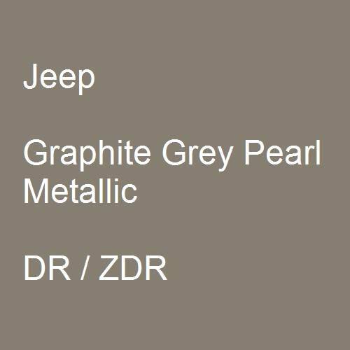 Jeep, Graphite Grey Pearl Metallic, DR / ZDR.